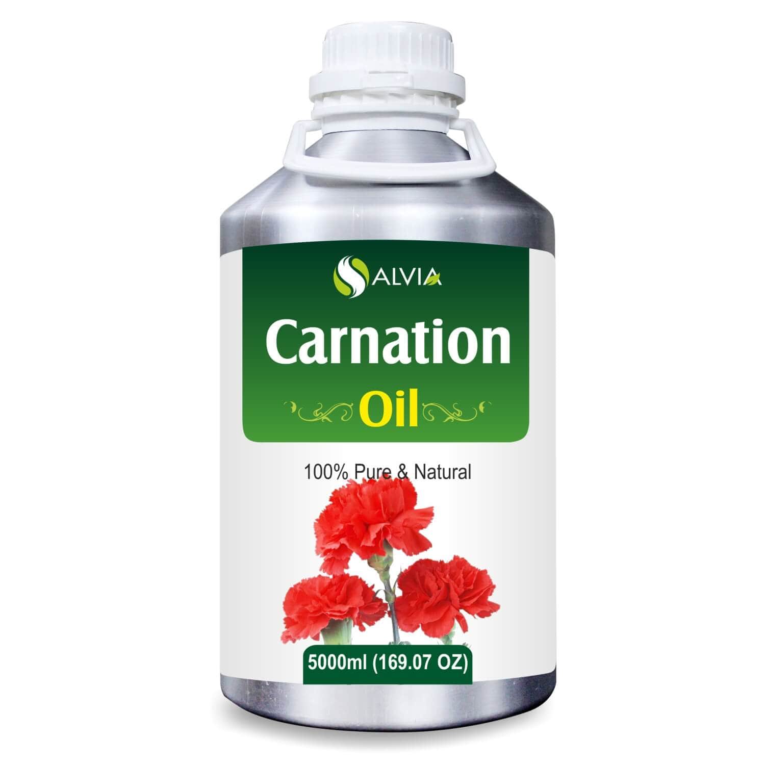 Salvia Natural Essential Oils 5000ml Carnation Oil (Dianthus Caryophyllus) Pure and Undiluted Essential Oil Used To Massage Paralyzed Areas, Reduces Pain, Solves Skin Conditions Salvia Natural Essential Oils 5000ml Carnation Oil (Dianthus Caryophyllus) Pure and Undiluted Essential Oil Used To Massage Paralyzed Areas, Reduces Pain, Solves Skin Conditions